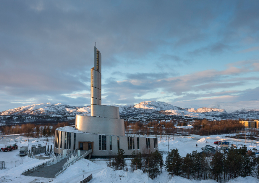 Northern Lights Cathedral, Alta, Norway